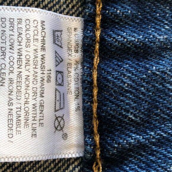 NEW Banana Republic Medium Wash Button Front Jean Shorts Size 18 NWT - Picture 8 of 14